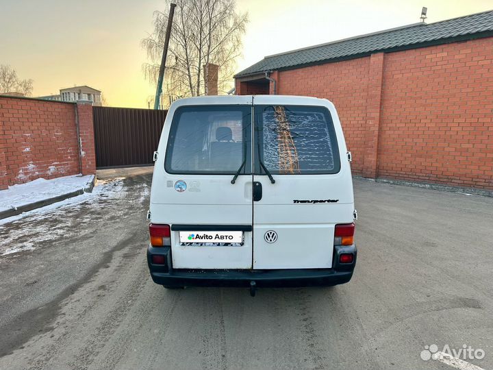 Volkswagen Transporter 2.5 МТ, 1997, 470 000 км
