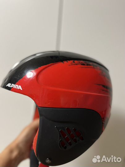 Горнолыжный шлем alpina 51-55
