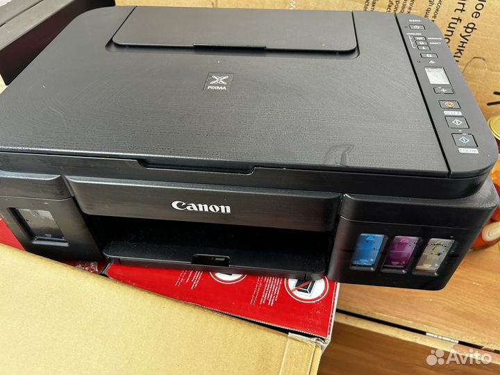 Цветной струйный принтер canon