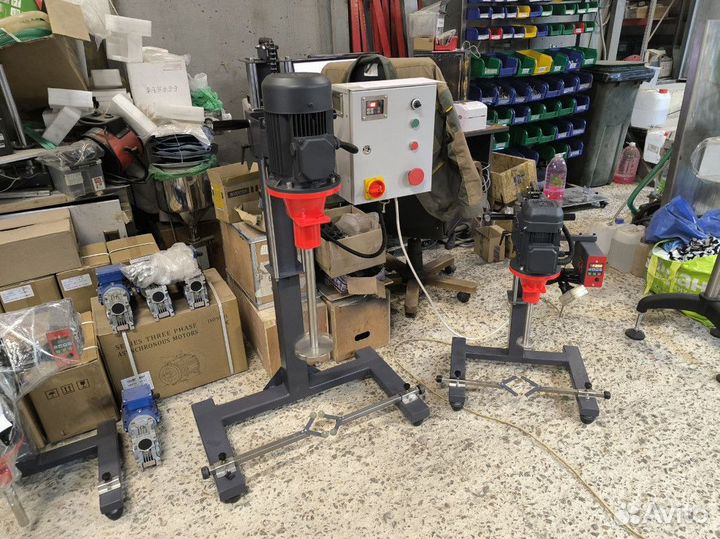 Дисольвер настольный 15 л