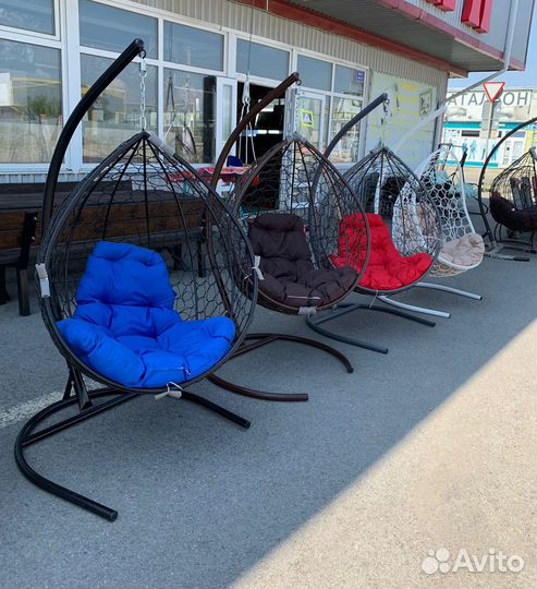 Подвесное кресло кокон. Одноместный/Двухместный