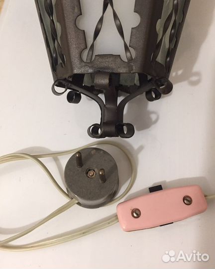 Светильник настенный «Фонарь», плафоны СССР