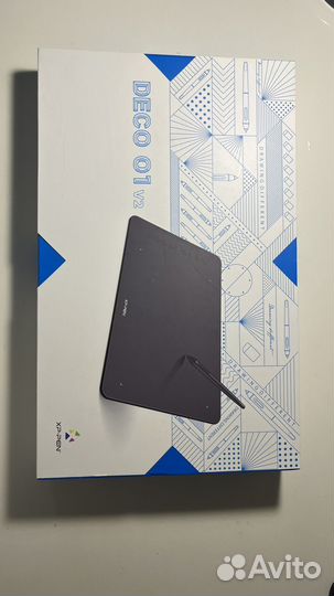 Графический планшет xp pen deco 01 v2