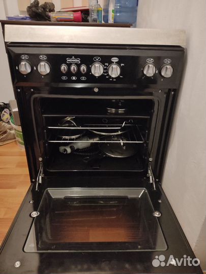 Плита электрическая газовая бу с духовкой
