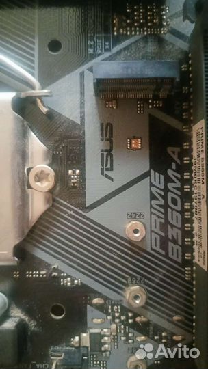 Intel core i5 9600k + Asus Prime B360M-A