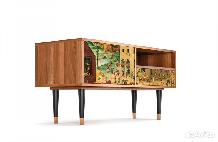 Тв-тумба T3 - Орех - Children's Games