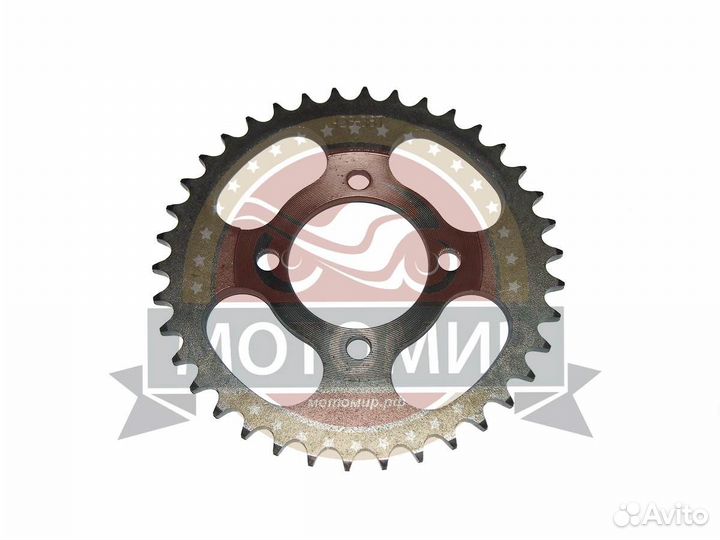 Венец (Z38) 428 (d54mm - 4 x 49mm) Альфа