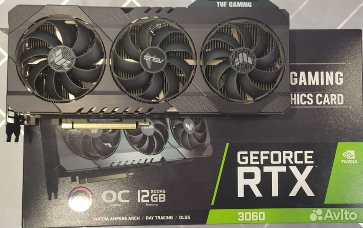 Видеокарта rtx 3060 12 гб