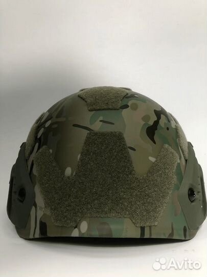 Баллистический боевой шлем полуухий бр1+ Кевлар му