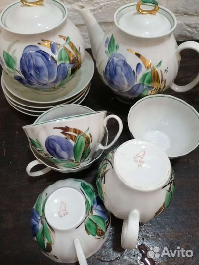 Чайный сервиз Дулево