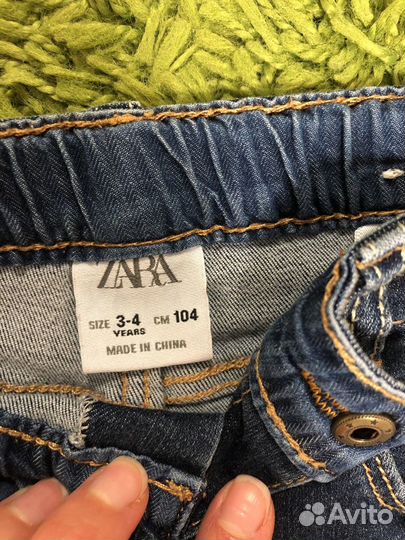 Джинсы и джемпер для девочки Zara