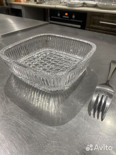 Салатница хрустальная СССР