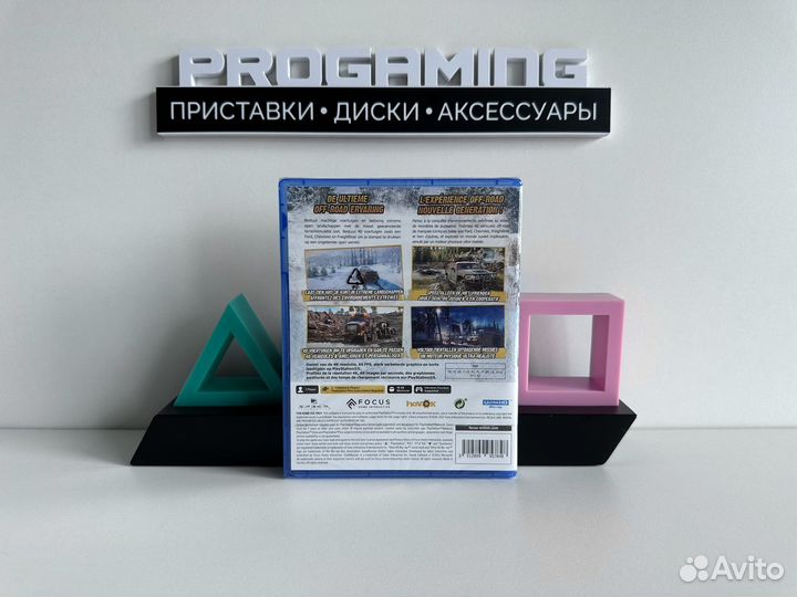 Snow runner новый диск для Sony PS5