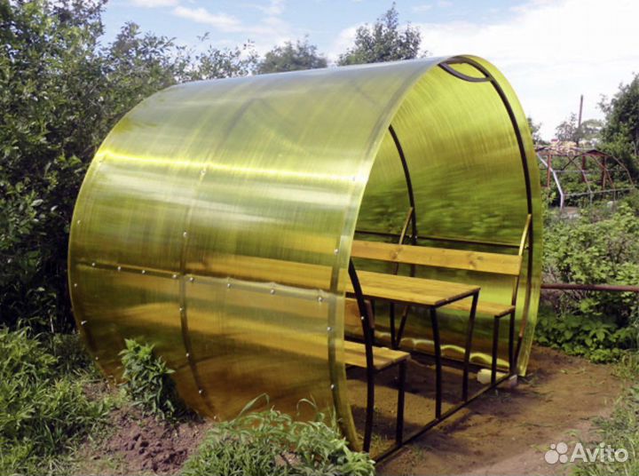 Поликарбонат желтый