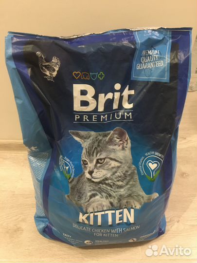 Корм для котят Brit Premium 8 кг