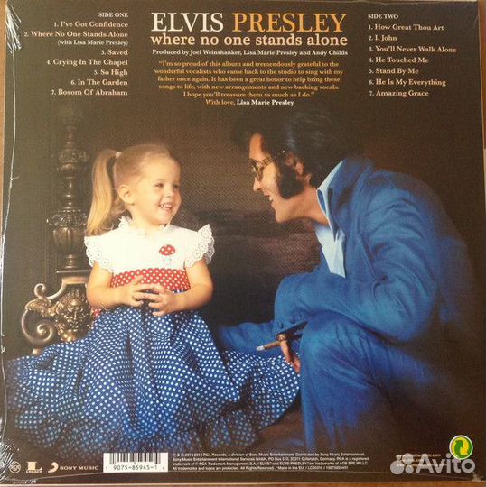 Виниловая пластинка Sony Elvis Presley Where No On