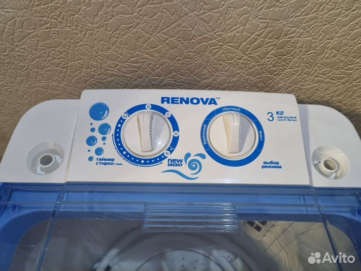 Активаторная стиральная машина Renova