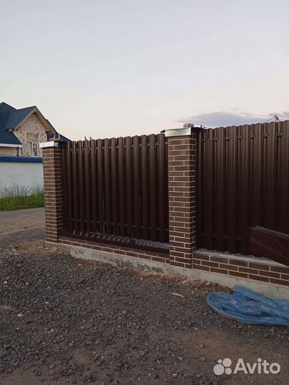 Забор для дачи, коттеджа, участка