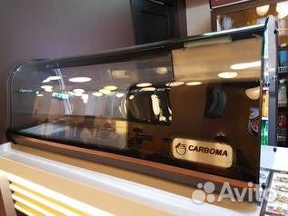 Настольная холодильная витрина Carboma вхсв-1,0 XL