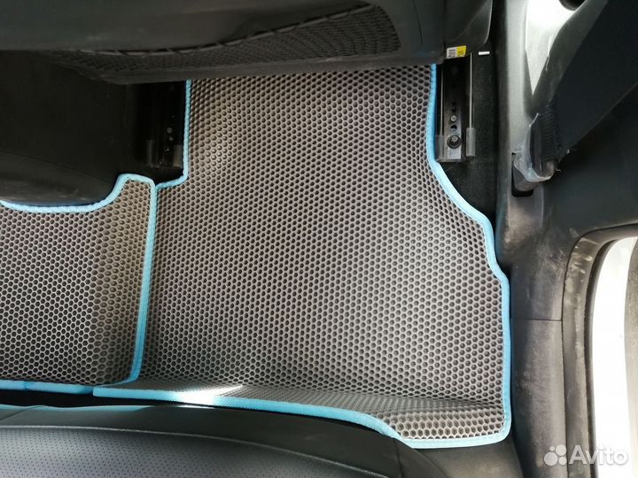 Ева автоковрики 3D с бортиками Elfin