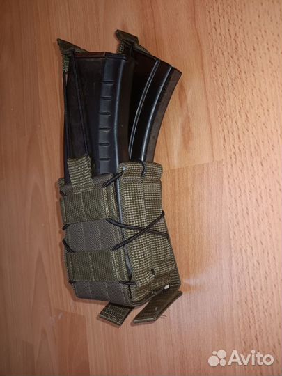 Подсумок для магазина ак двойной