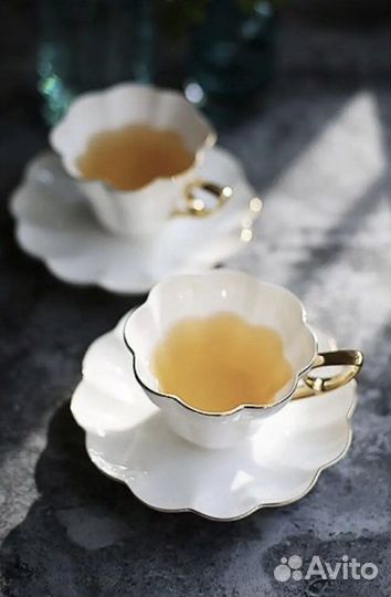 Чайная/кофейная пара в стиле hm home, zara home