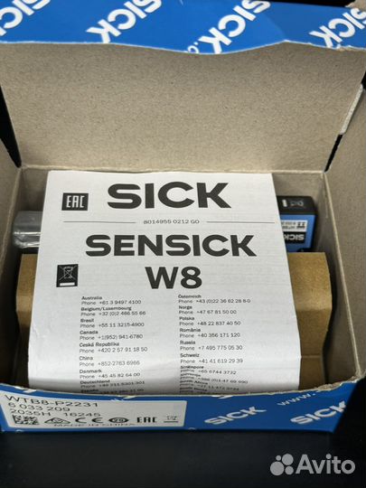 Оптический датчик Sick WTB8-P2231