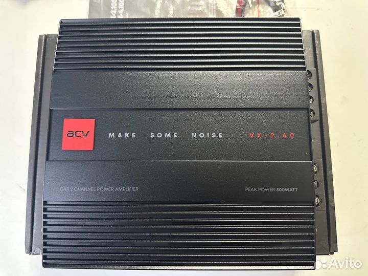 Новый усилитель ACV VX-2.60 500w max