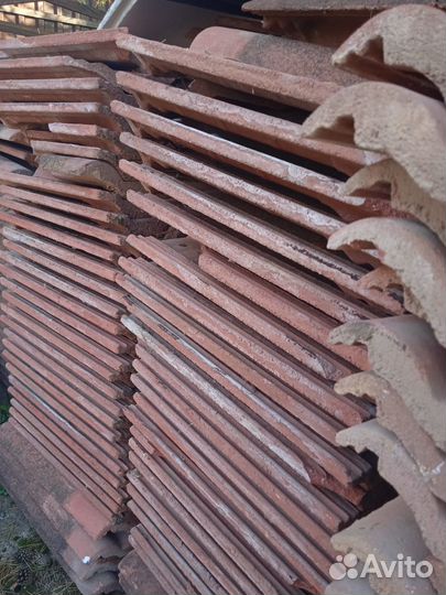 Керамическая черепица бу