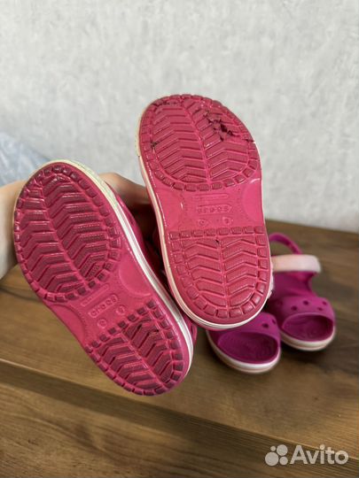 Crocs сандали на девочку c6