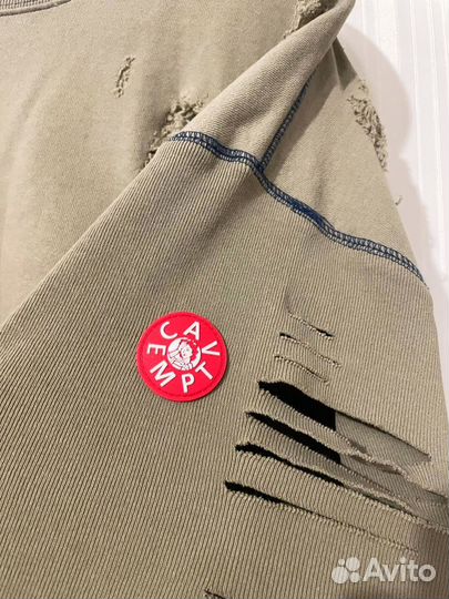 Свитшот cavempt рваный