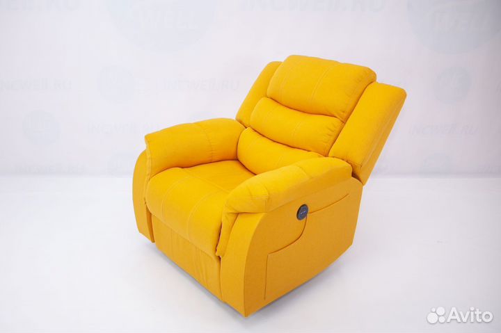 Реклайнер в рогожке
