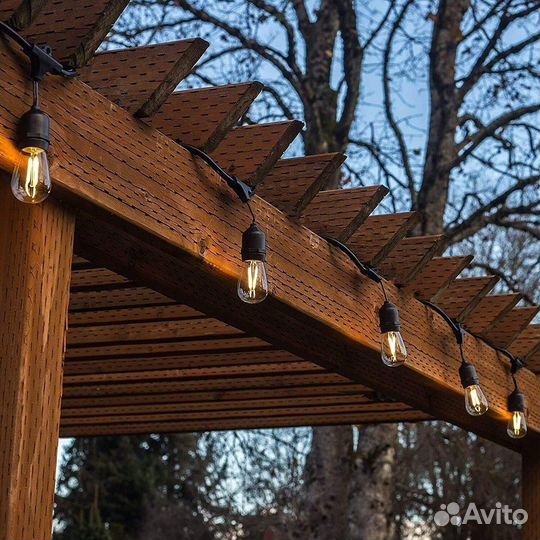 Ретро гирлянда уличная