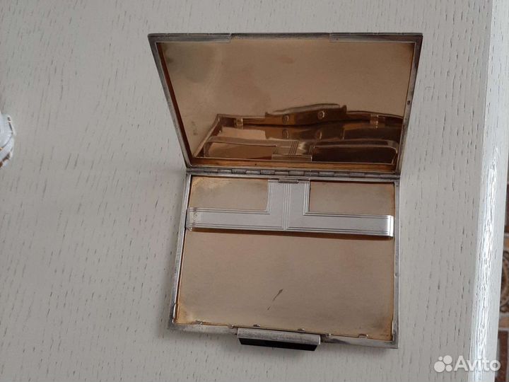 Портсигар серебряный 925 пробы