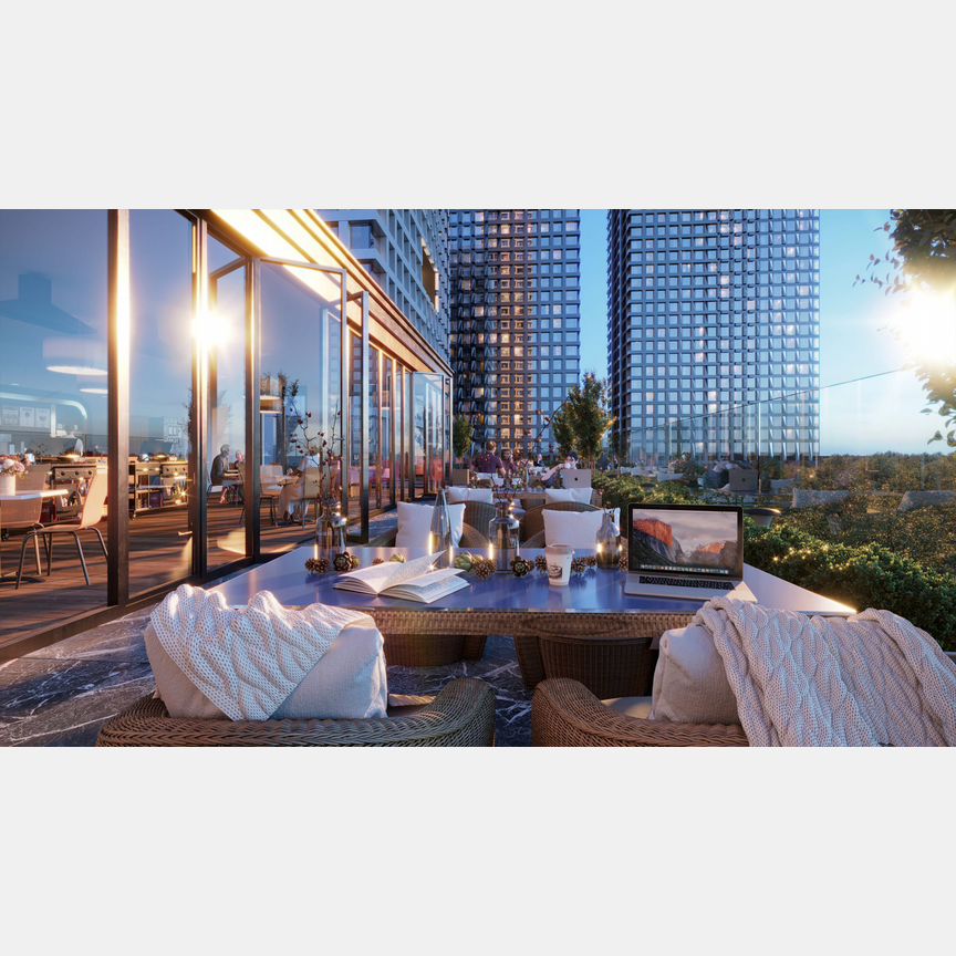 2-к. квартира, 61,9 м², 12/55 эт.