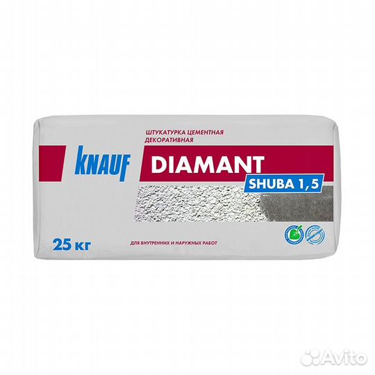 Штукатурка декоративная Knauf Diamant шуба 1,5 мм