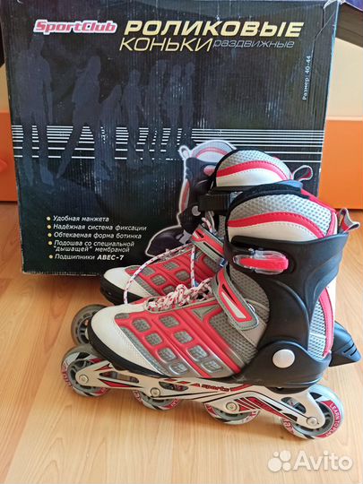 Роликовые коньки новые