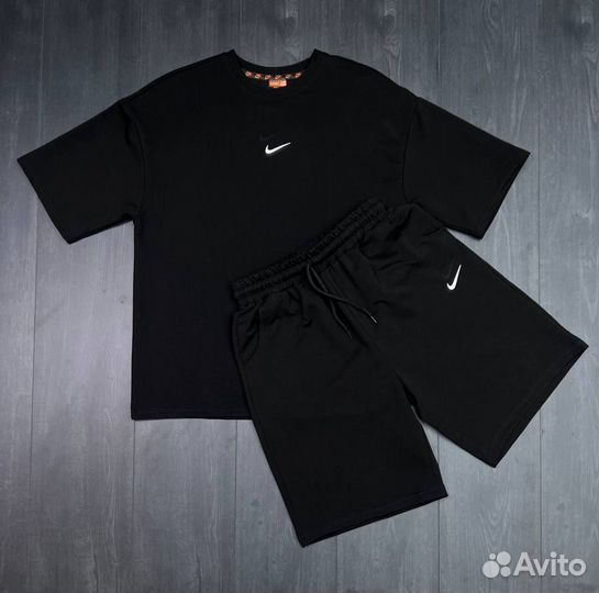 Спортивный костюм nike шорты + футболка