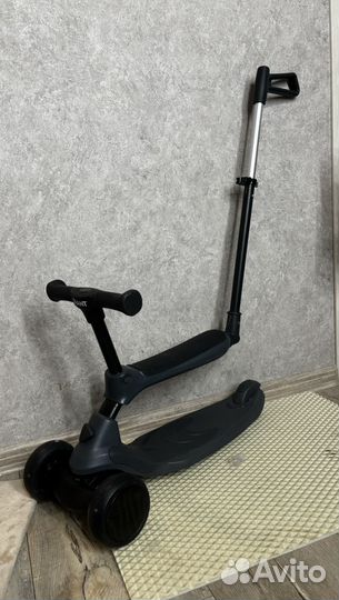 Самокат беговел 3 в 1 с ручкой