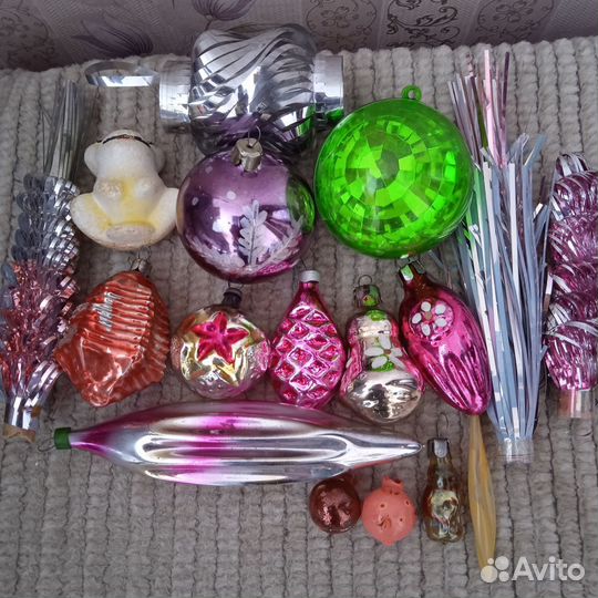 Ёлочные игрушки СССР