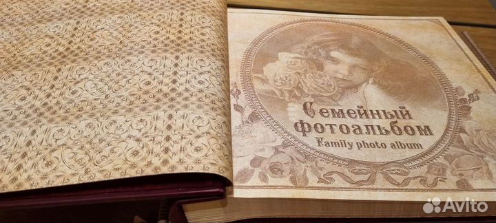 Фотоальбом Макей, натуральная кожа новый