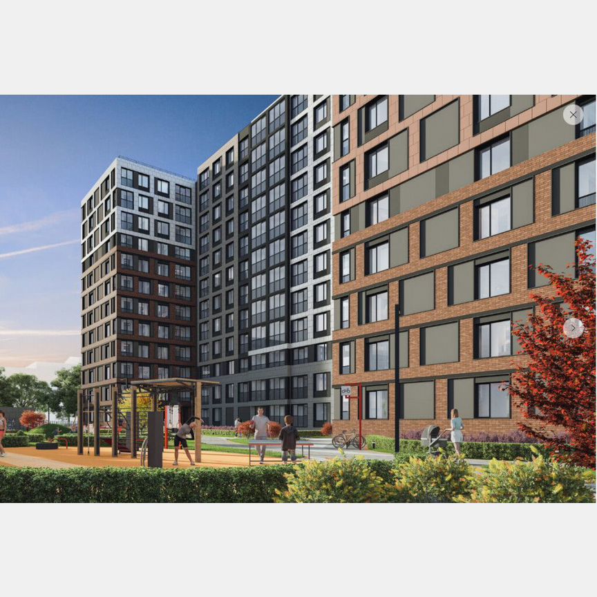1-к. квартира, 31,5 м², 11/12 эт.