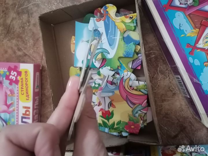 Пазл, игрушки для девочек