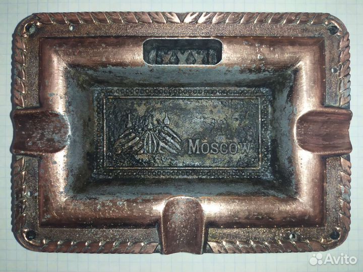 Пепельница из меди