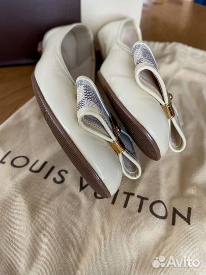 Балетки Louis Vuitton. Оригинал. На 36,5