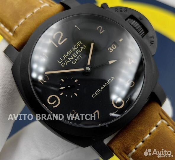 Часы Panerai Luminor Сeramica gmt PAM441 керамика