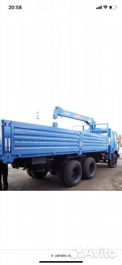 Услуги манипулятора камаз