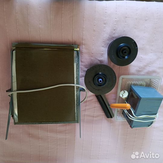 Глянцеватель, бачки, ванночки, красный фонарь