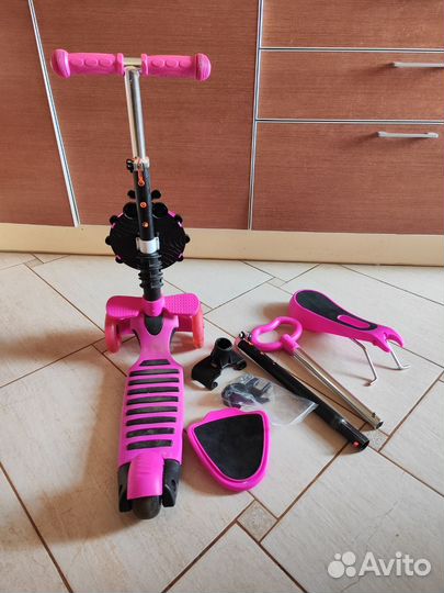 Самокат детский трехколесный