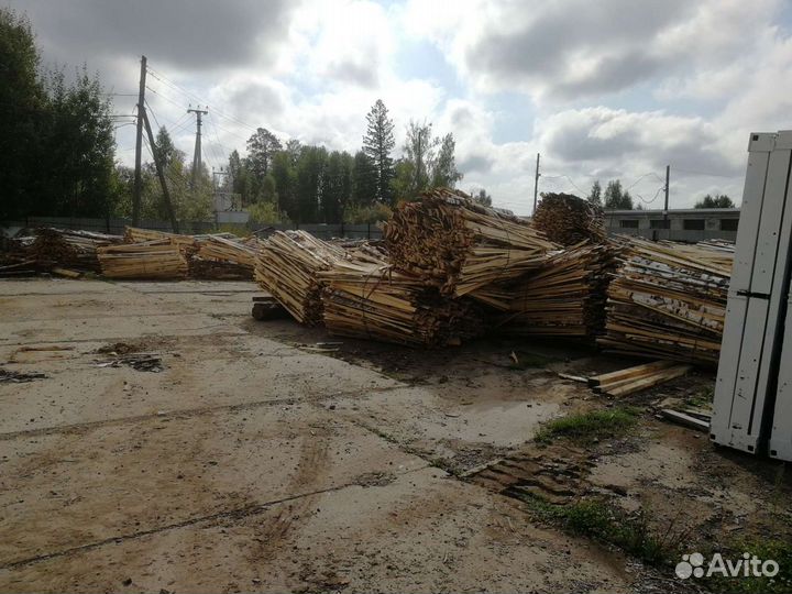 Горбыль берёзовый. Дрова берёзовый